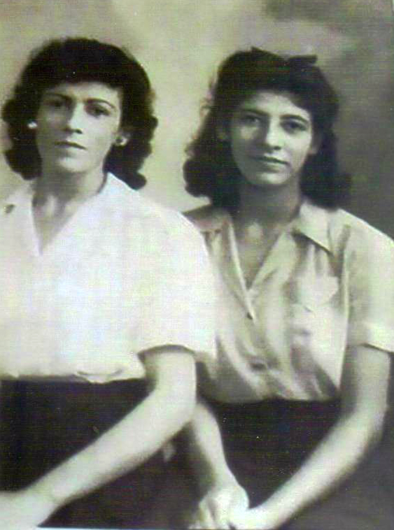 Juanita Gomez Jaques Cannon and Nelly Gomez Silvas, daughters of George R and Susana Gomez