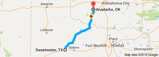 In 1928 George R. Gomez, 16 year old son Joe C. Gomez (driver) and Ben N. Rosales (husband of George's sister, Savina) drove to Anadarko, OK from the Sweetwater, TX area for better employment options.